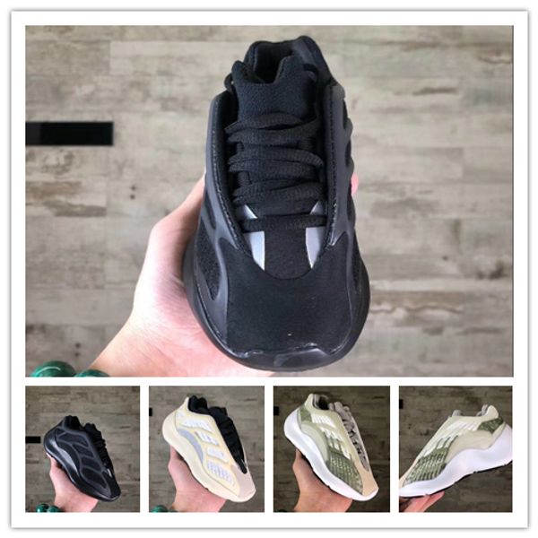 reflective 700 wave runner v3 inertia tephra solid grey utility black vanta runing shoes boy girl designer shoes static sneakers